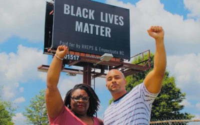 Emancipate NC Raises Another Billboard for Black Lives