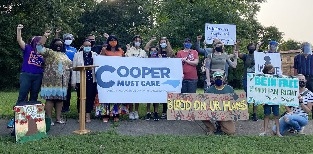 Community Members Demand Cooper Release Incarcerated People at Risk of COVID-19