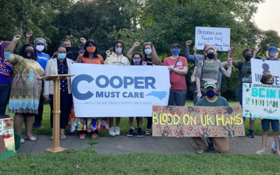 Community Members Demand Cooper Release Incarcerated People at Risk of COVID-19