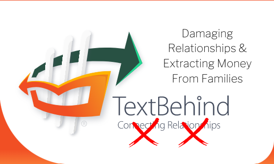 The Harms of Text Behind