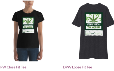 Now in Stock: Don’t Plead to Weed T-Shirts!