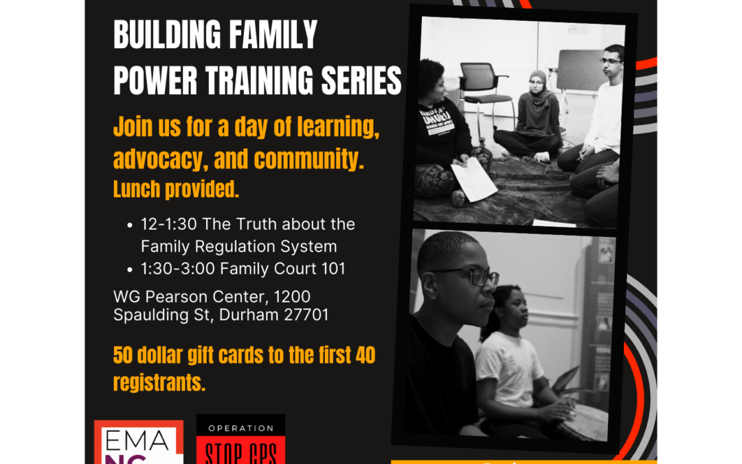 Lunch & Learn with Movement for Family Power and Operation Stop CPS