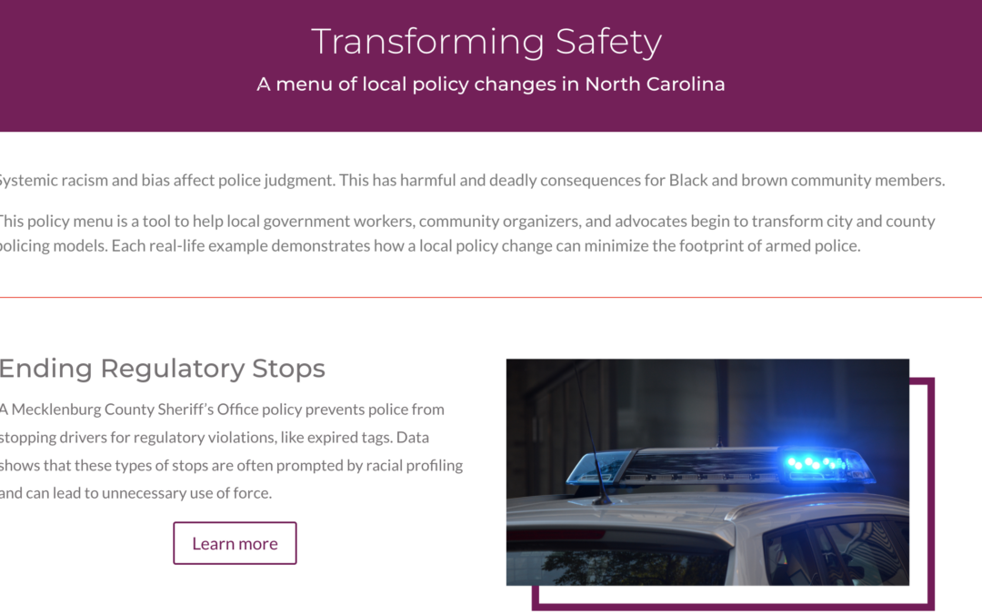 Announcing: Transforming Safety with NEW Local Policy Menu