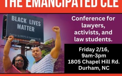 Reminder: Register for the Emancipated CLE