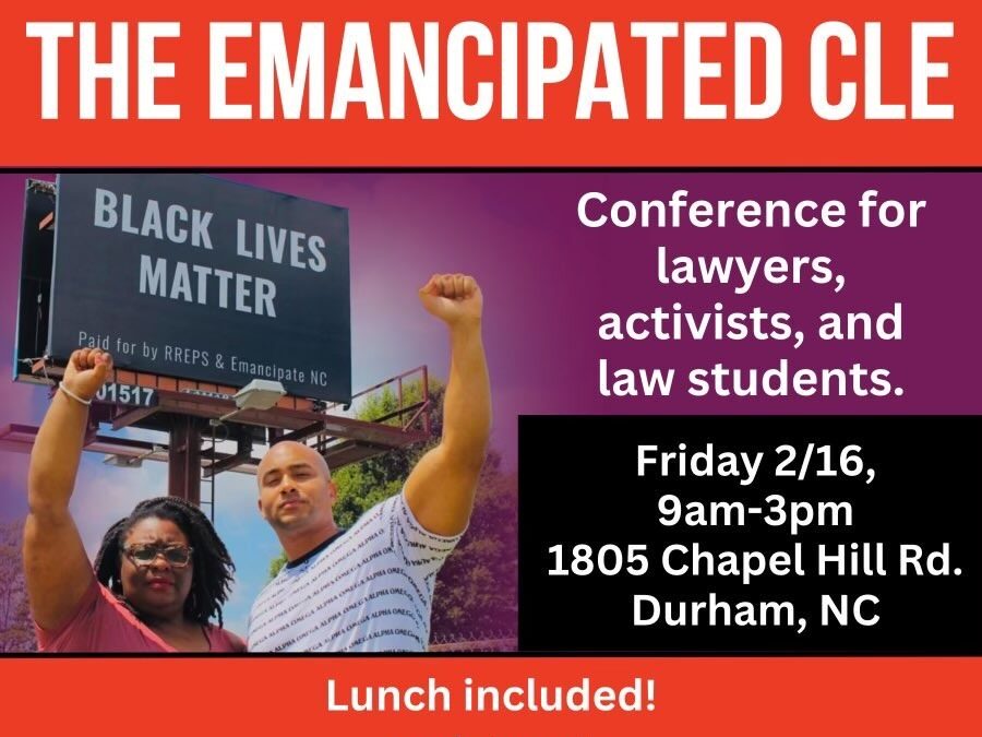Reminder: Register for the Emancipated CLE