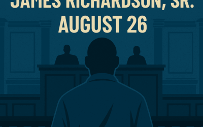 Pack The Court for James Richardson, Sr. – August 26