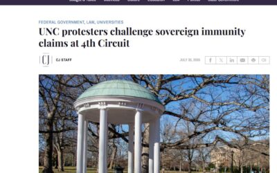 Emancipate NC Continues Fight to Protect Free Speech at UNC-Chapel Hill