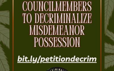 From Don’t Plead to Weed to Local Decriminalization: Emancipate NC Supports Hate Out of Winston’s Campaign