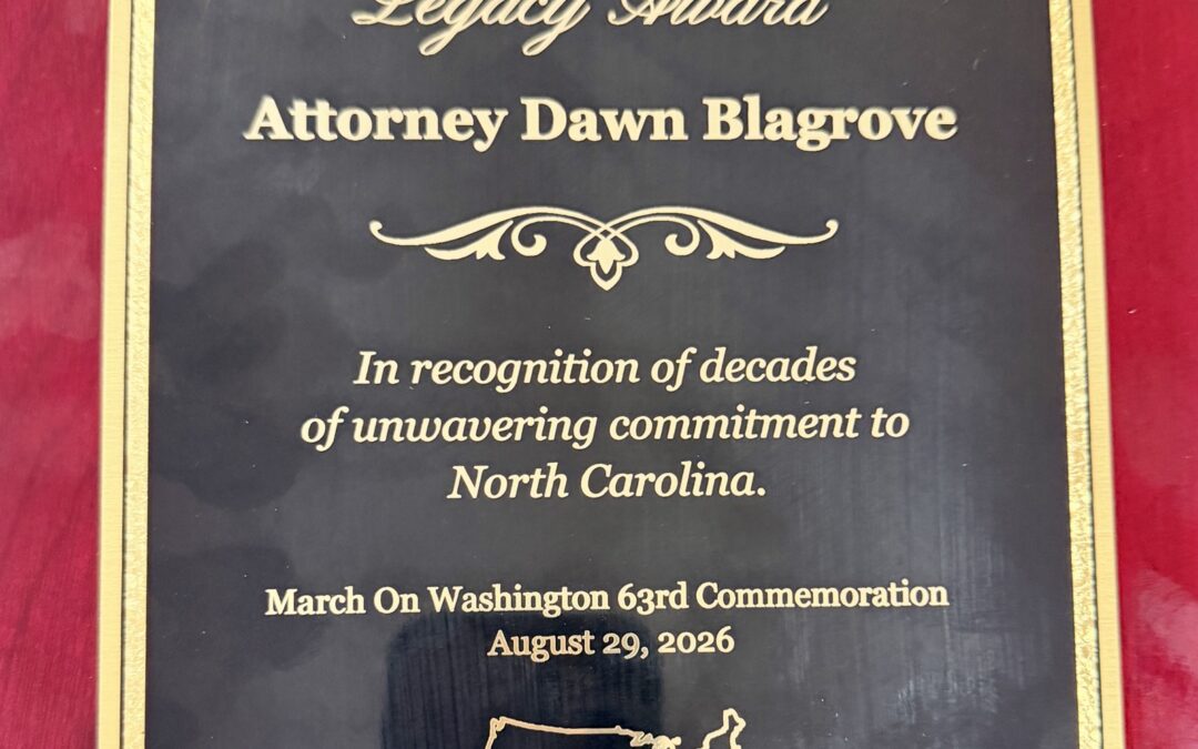 March on Washington Lifetime Achievement Legacy Award